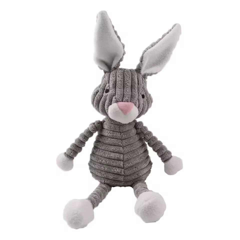 Rabbit – Plush Squeaky Chew Toy